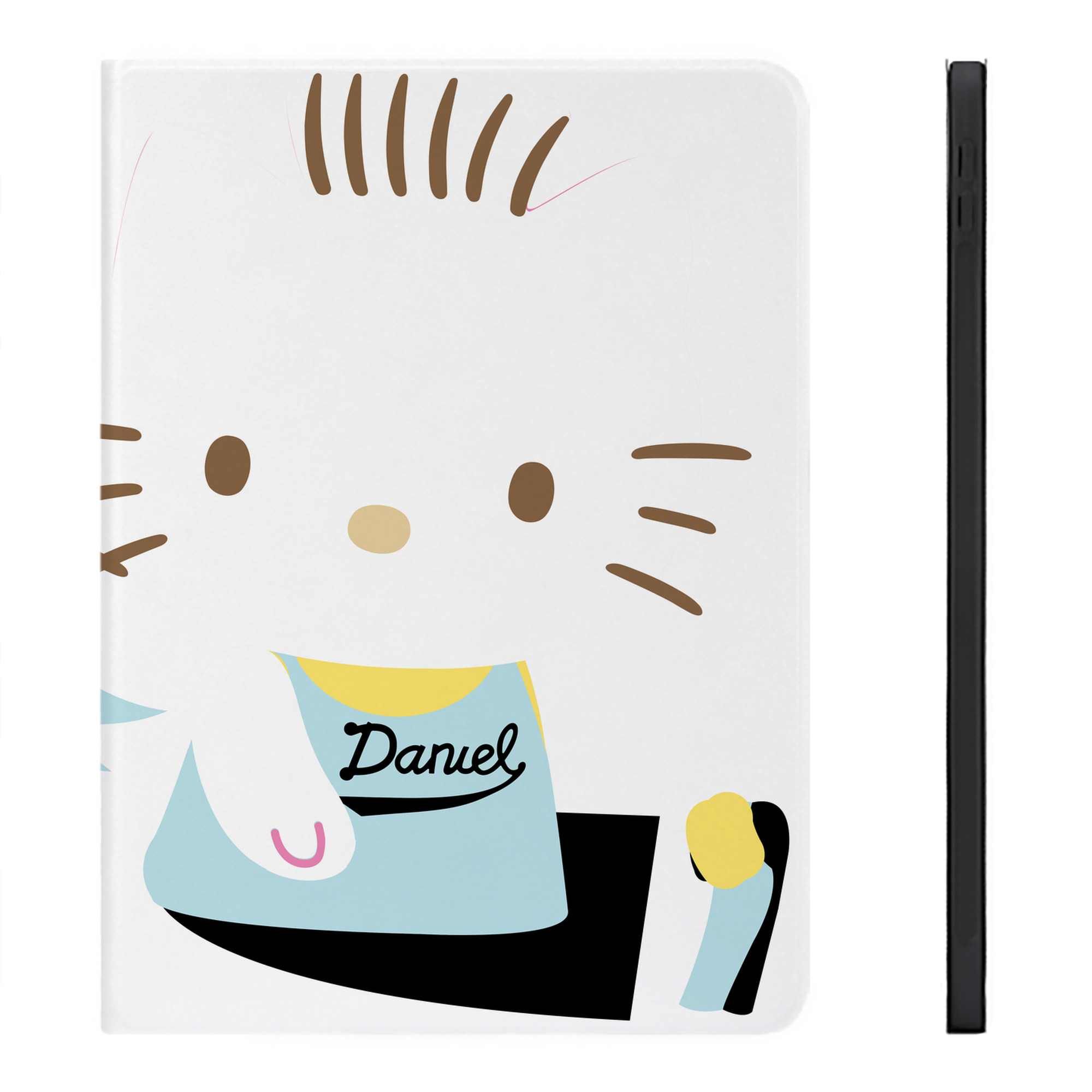 （画像用） Hello Kitty ハローキティ IPadケース ペンホルダー付き ブックスタイルデザイン